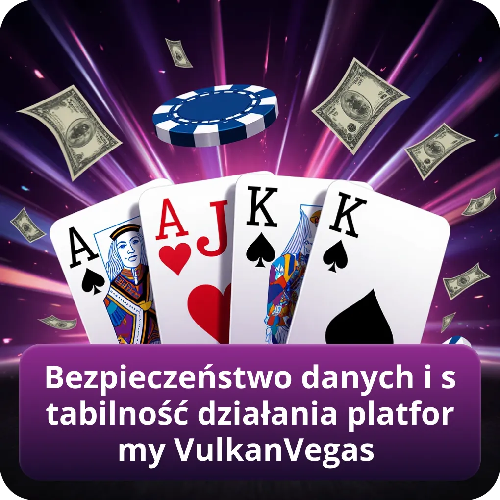 Bezpieczeństwo danych i stabilność działania platformy Vulkan Vegas